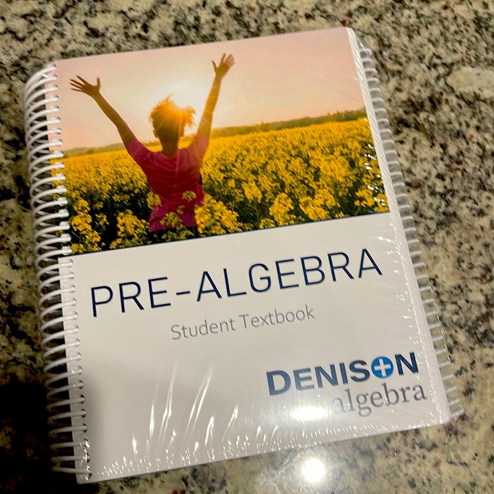 Denison Pre-Algebra Homeschool Books
